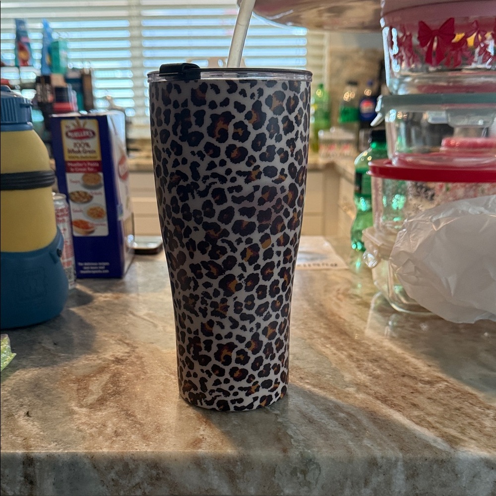 Leopard Print Tumbler